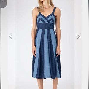 Burning Torch FRANK STRIPE DRESS